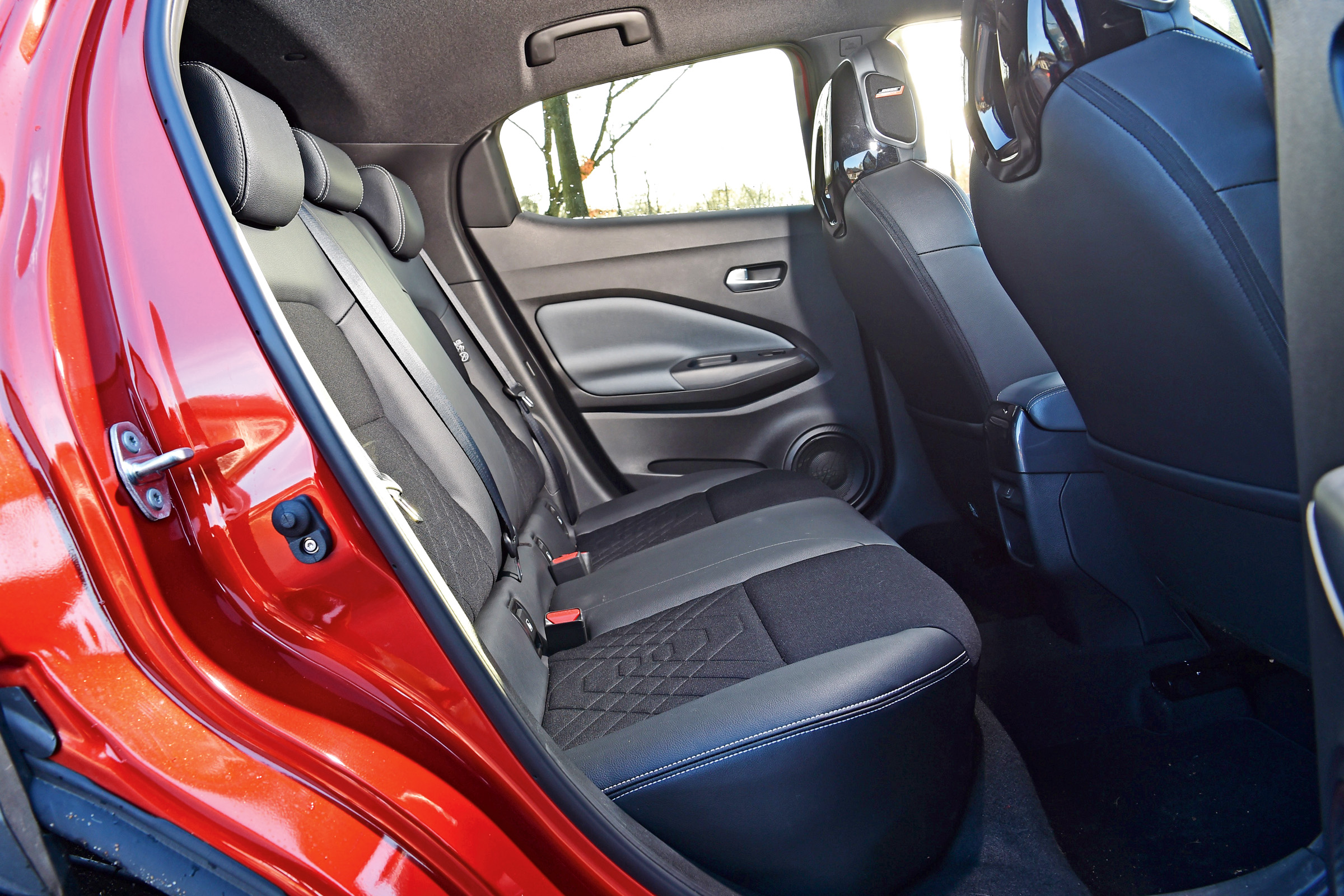 Nissan Juke rear seats