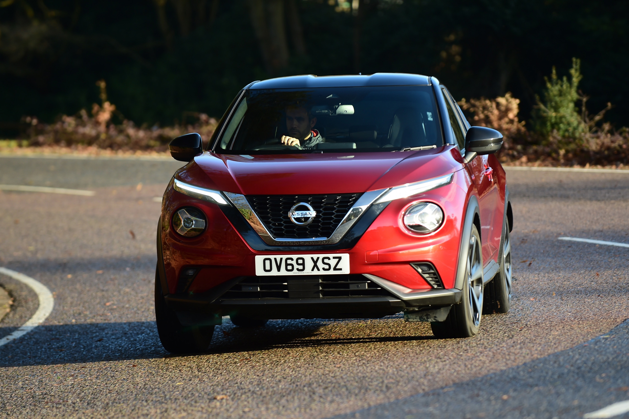 Nissan Juke cornering