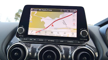 Nissan Juke sat nav