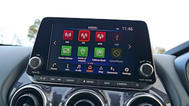 Nissan Juke infotainment