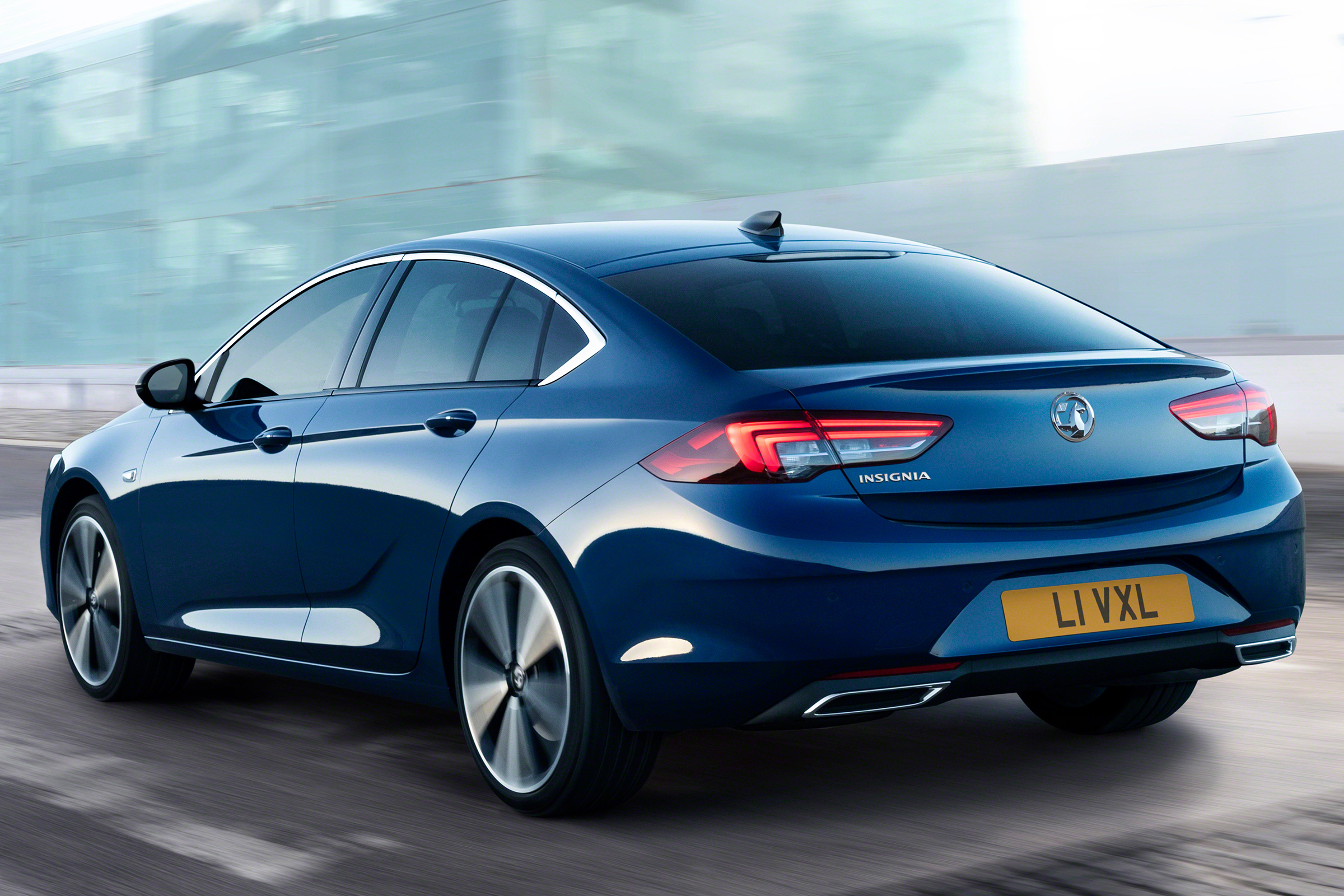 2020 Vauxhall Insignia facelift - rear tracking
