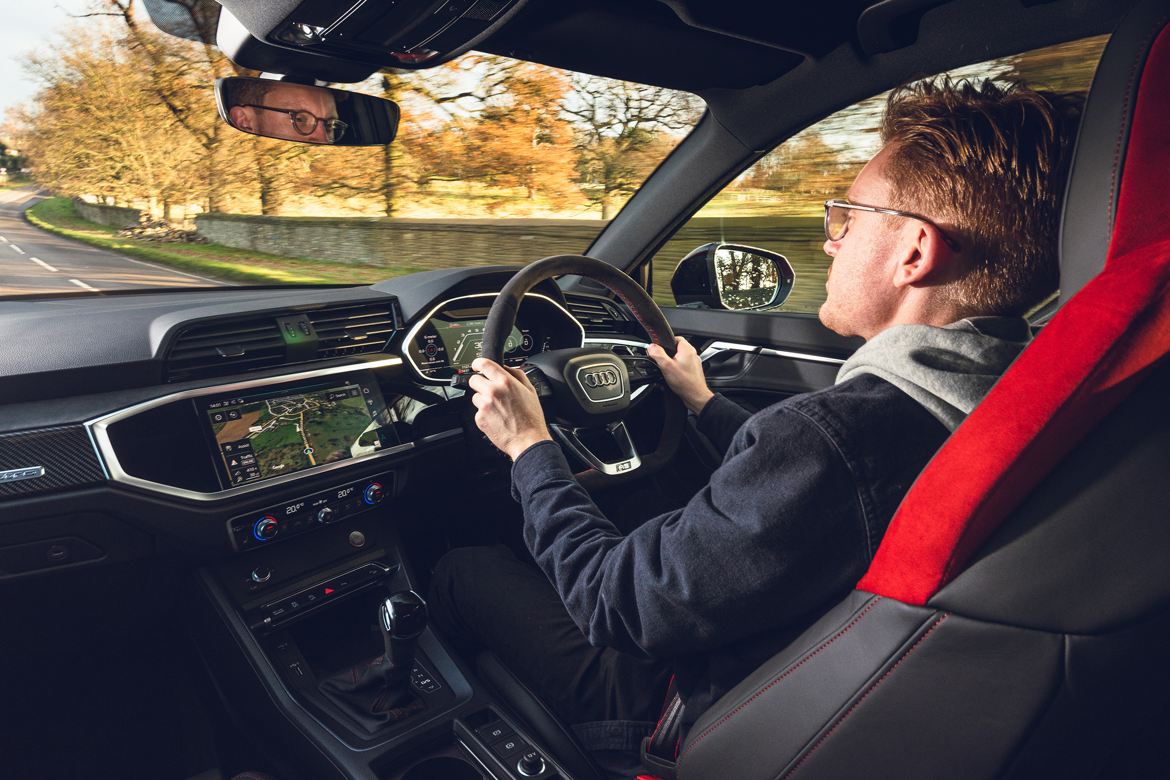 Audi RS Q3 - Brodie driving