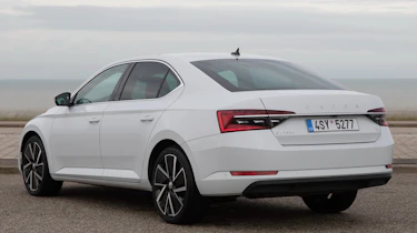 Skoda Superb iV - rear 3/4 static
