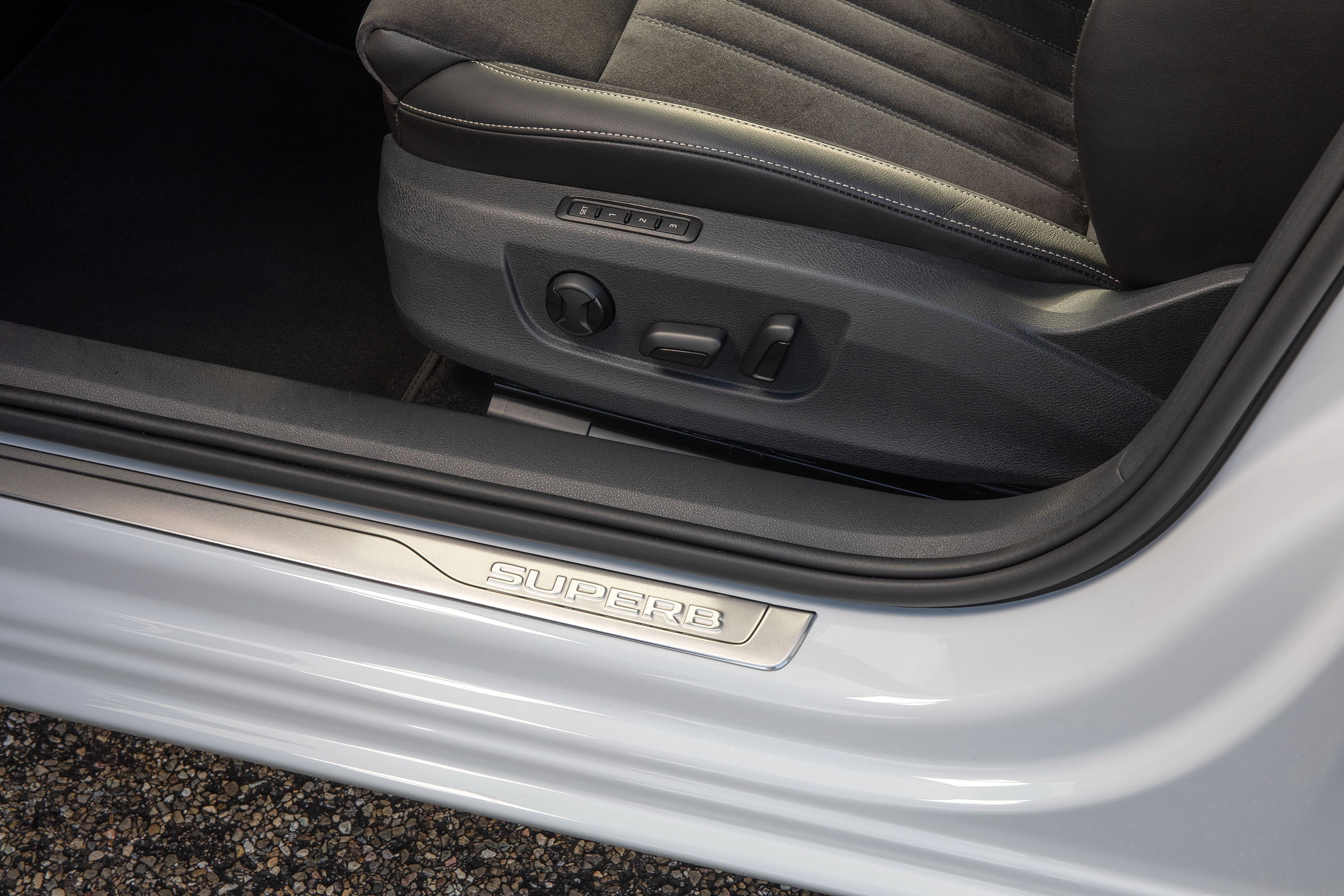 Skoda Superb iV - door sill