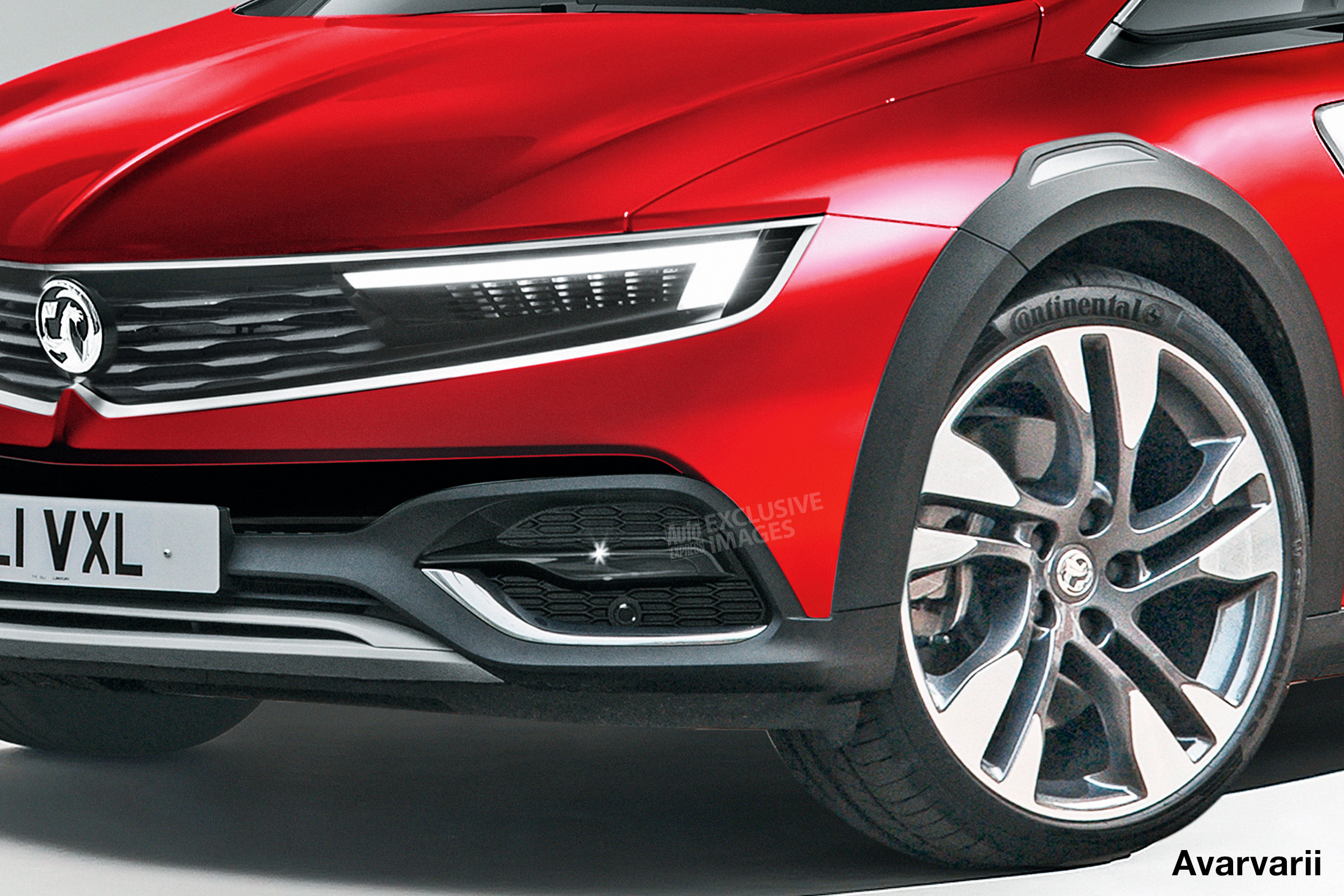 Vauxhall Insignia - front detail (watermarked)