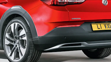 Vauxhall Insignia - rear detail (watermarked)