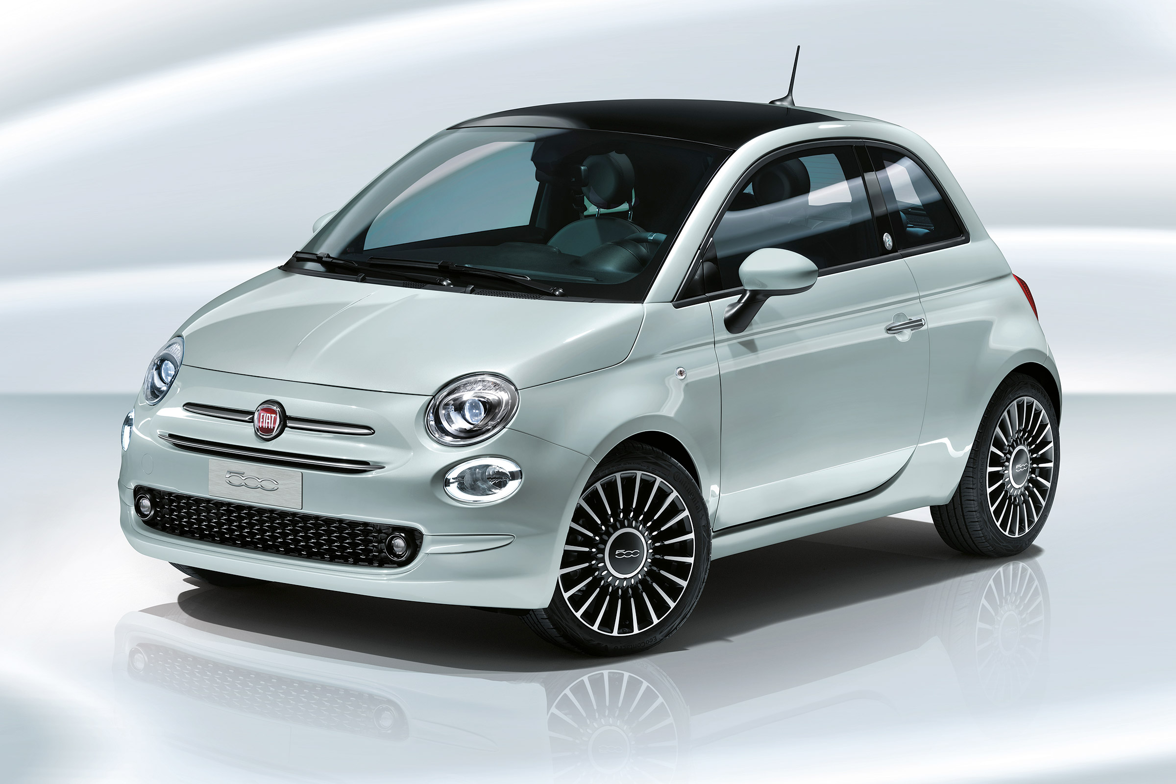 Fiat 500 hybrid - front