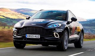 Aston Martin DBX prototype - front