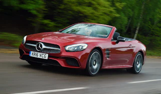 Used Mercedes SL - front
