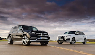 Mercedes GLS vs Audi Q7 - head-to-head