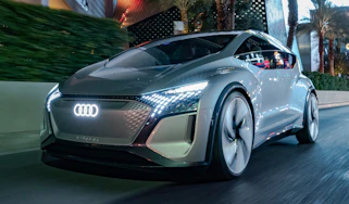 Audi AI:ME concept - front action