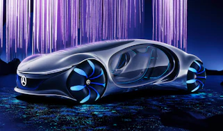 Mercedes Vision AVTR concept - front