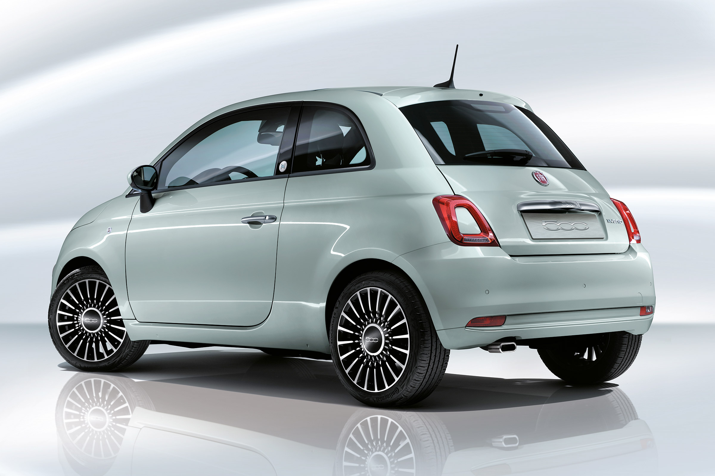 Fiat 500 hybrid - rear