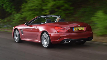 Used Mercedes SL - rear