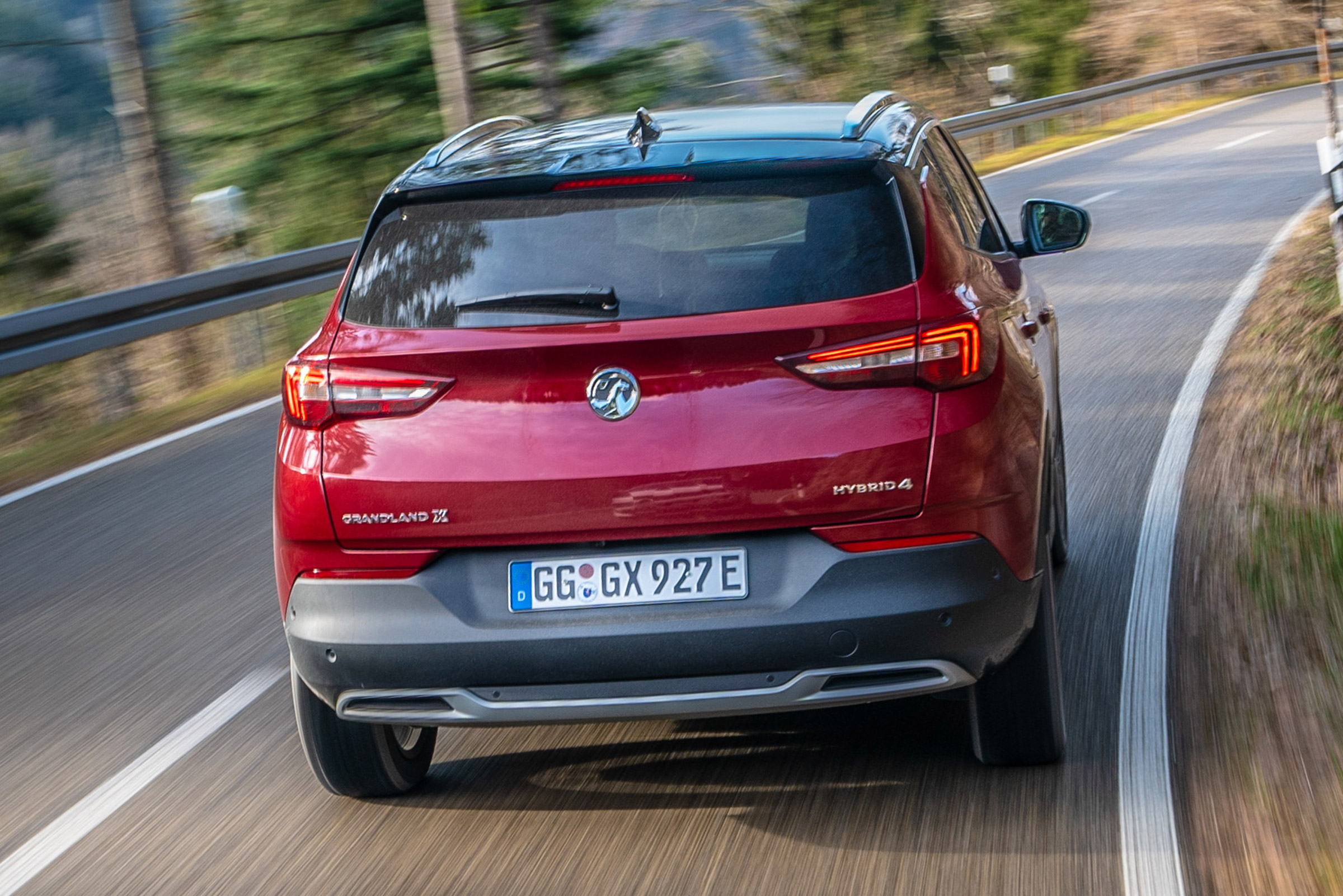 Vauxhall Grandland X Hybrid4 - rear