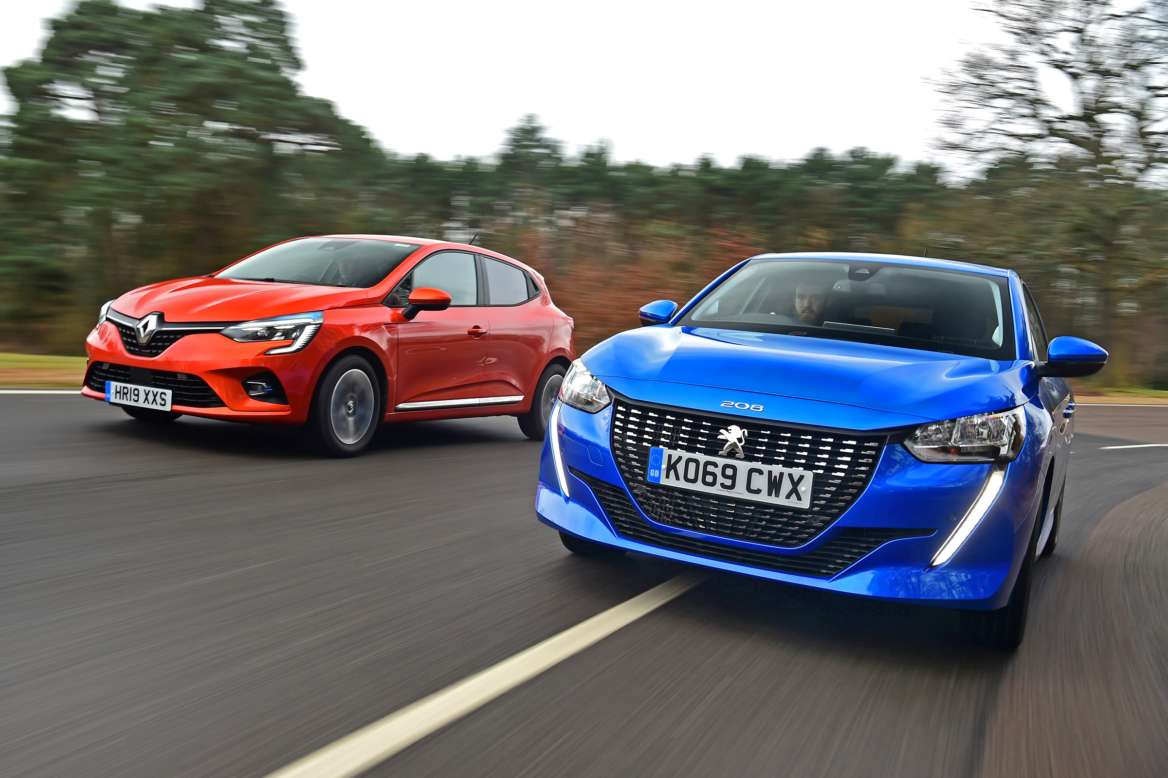 Peugeot 208 vs Renault Clio - head-to-head