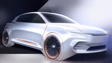 Chrysler Airflow Vision Concept - front sketch