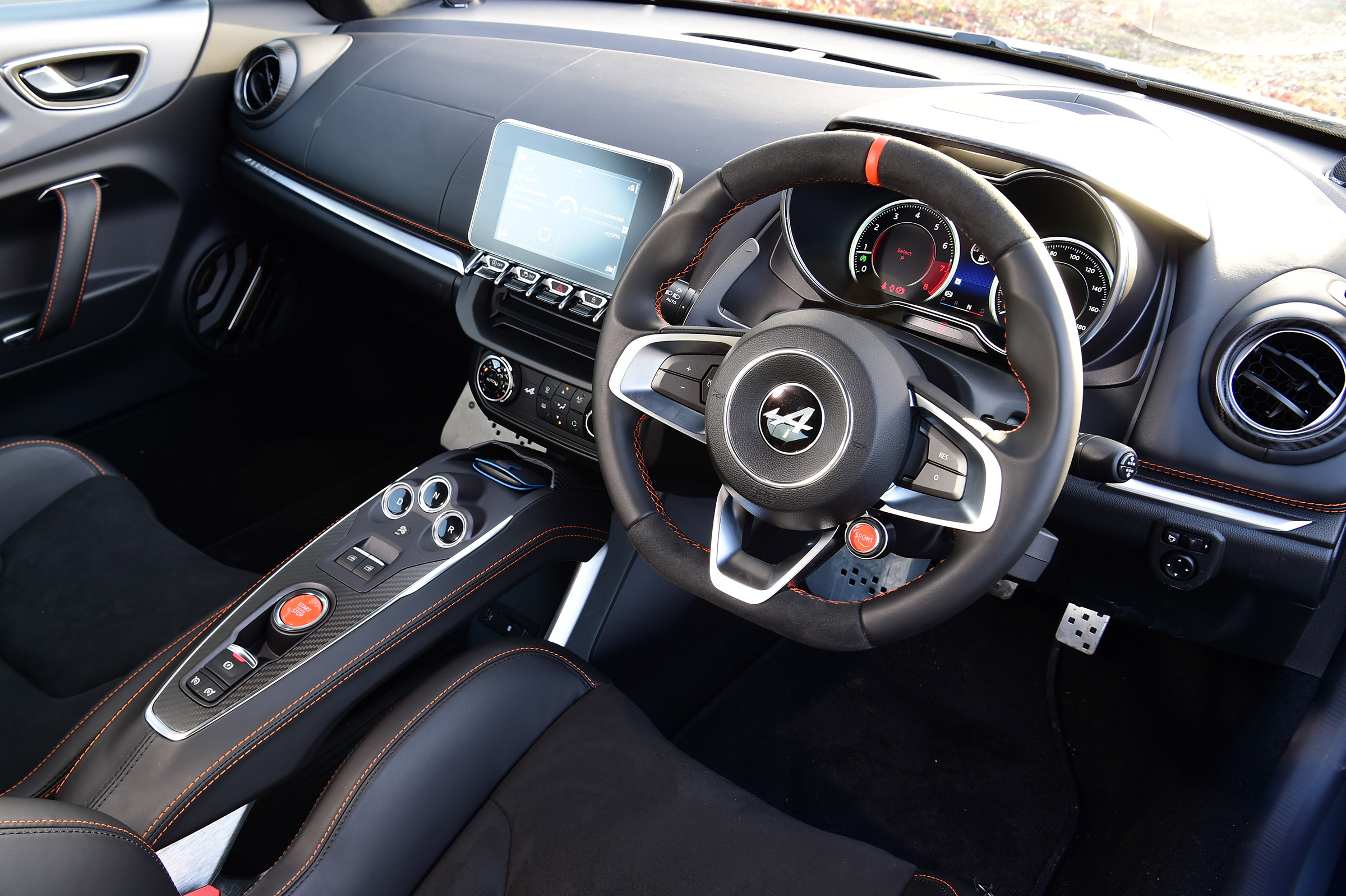 Alpine A110 S - dash