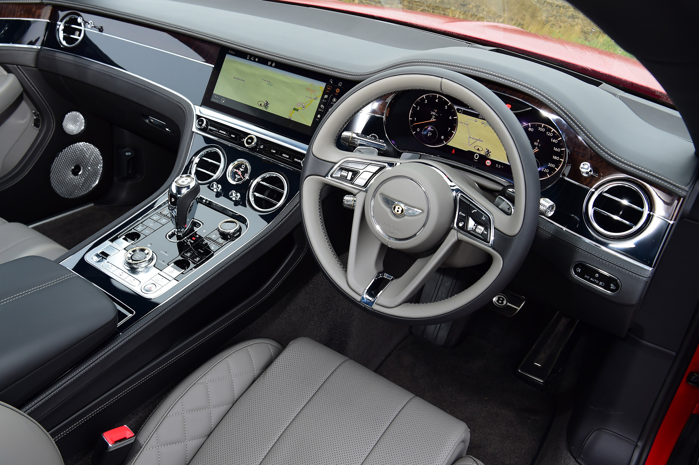 Bentley Continental GT V8 - dash