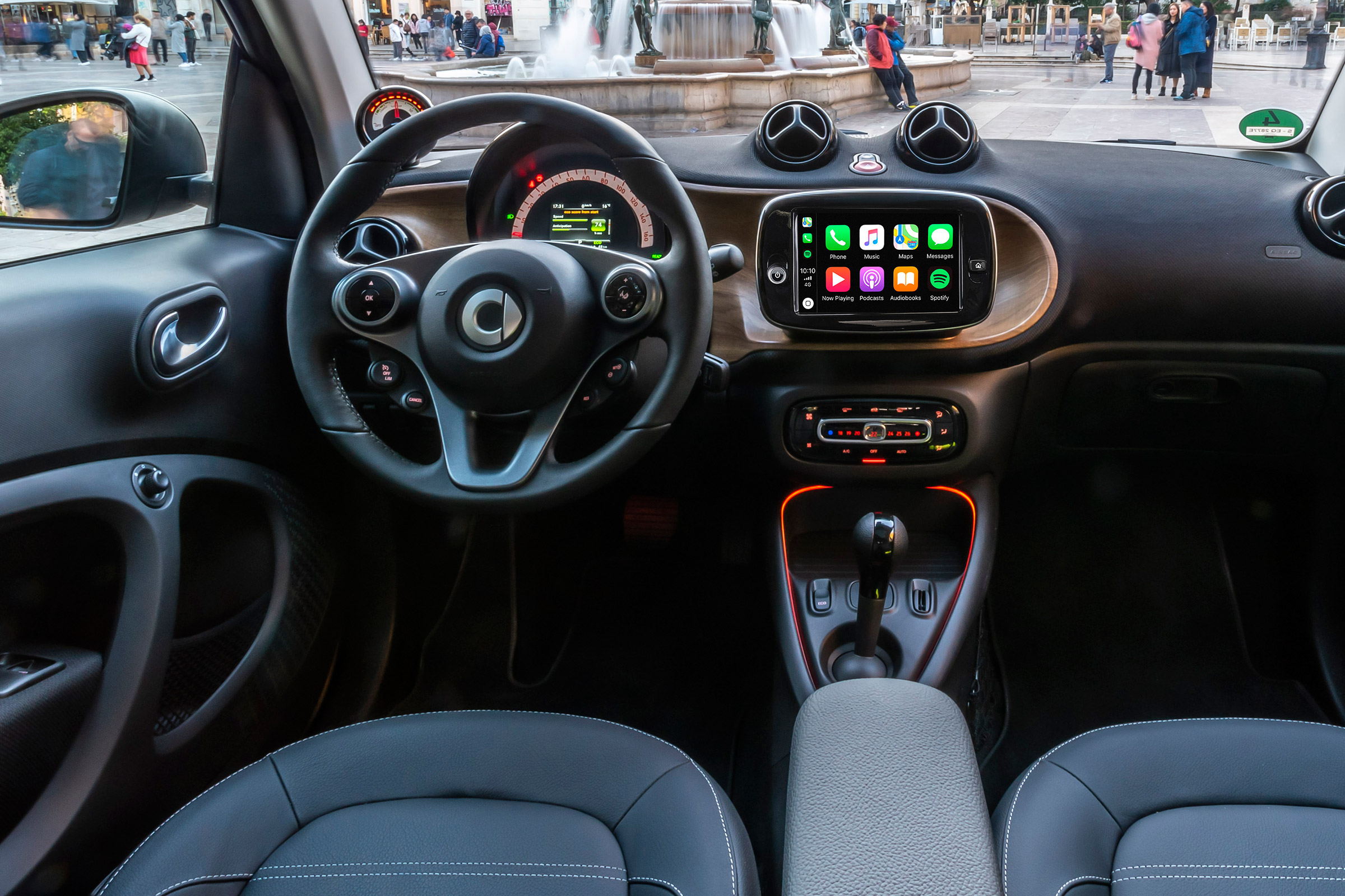 Smart EQ ForTwo - dash