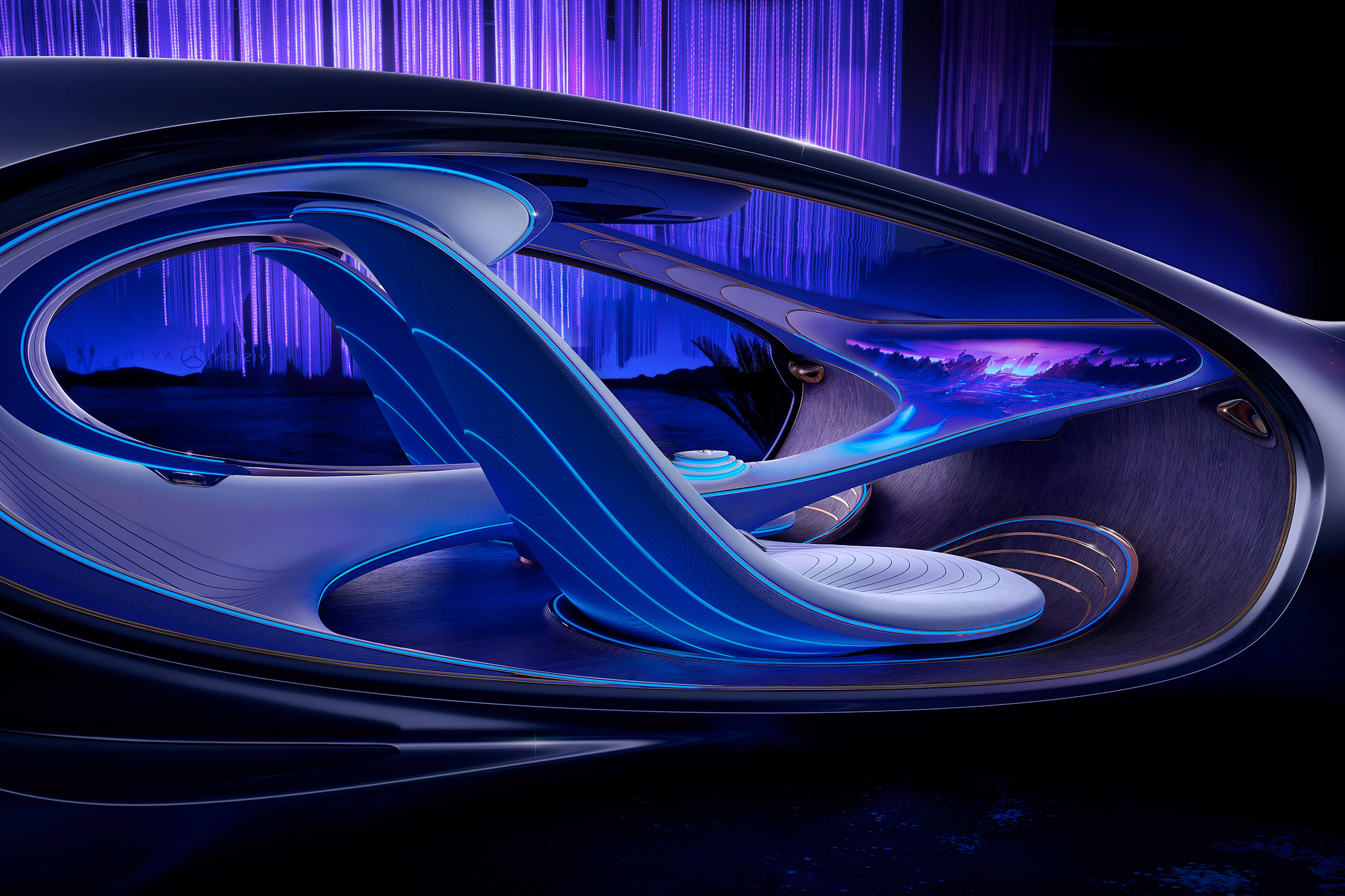 Mercedes Vision AVTR concept - interior
