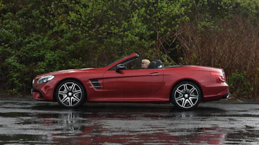 Used Mercedes SL - side