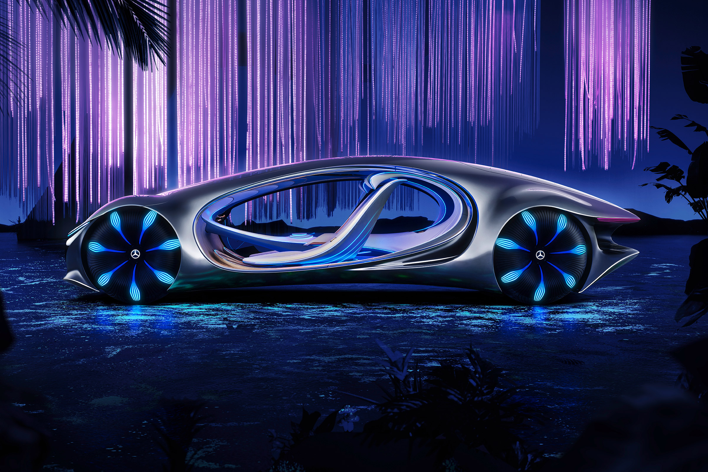 Mercedes Vision AVTR concept - side