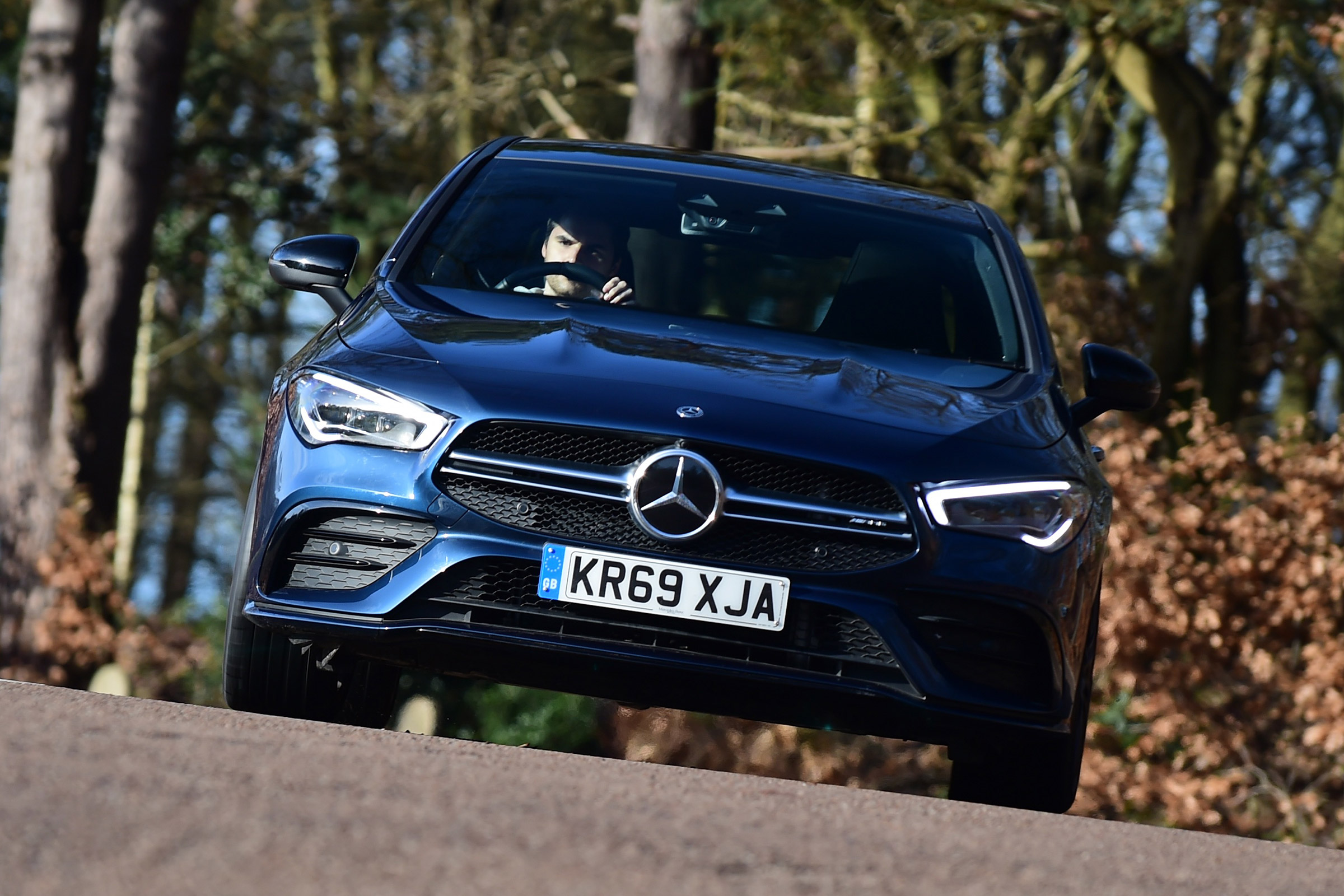 Mercedes-AMG CLA 35 - front cornering