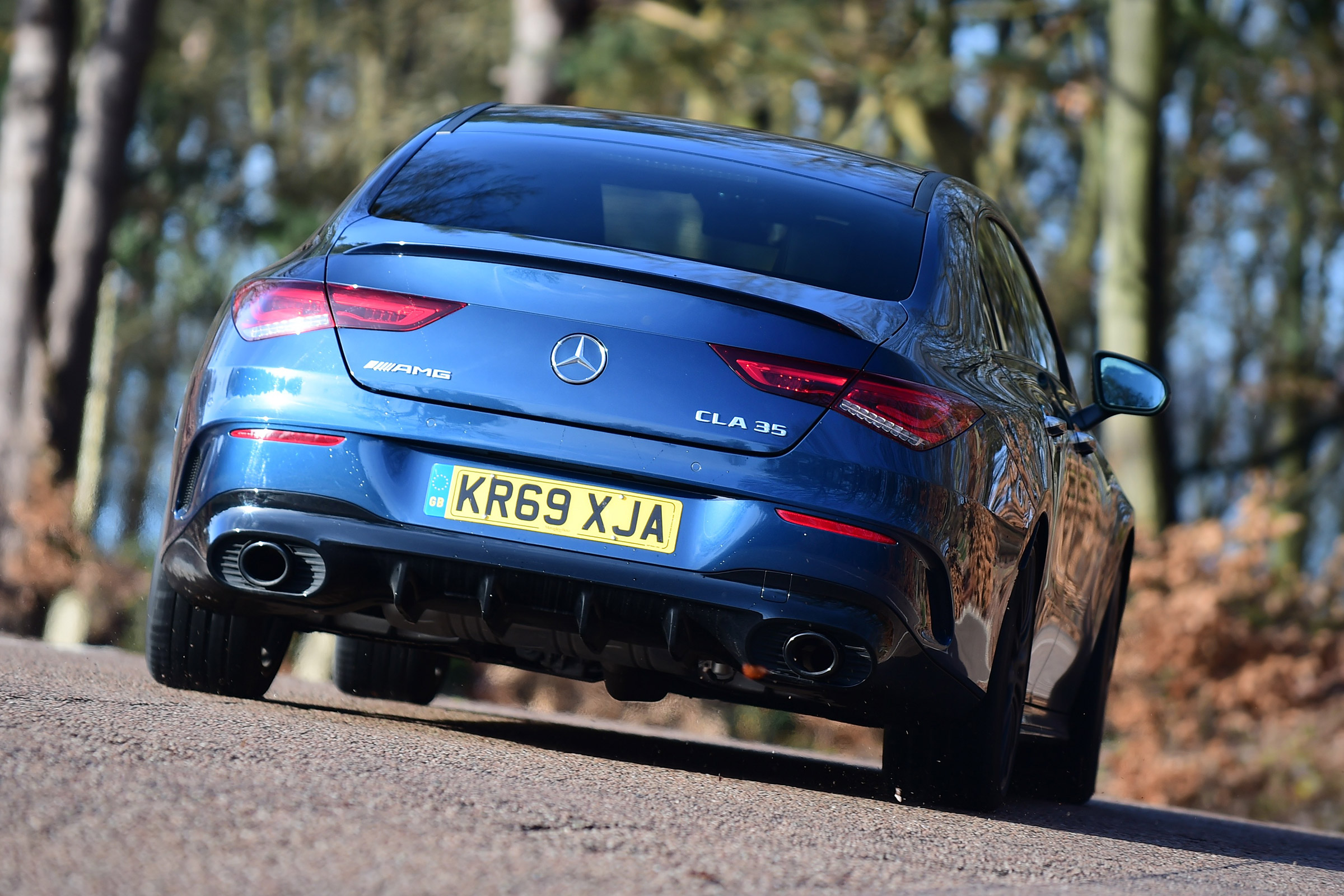 Mercedes-AMG CLA 35 - rear cornering