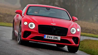 Bentley Continental GT V8 - front cornering
