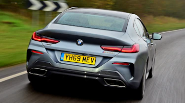BMW M850i xDrive Gran Coupe - rear tracking