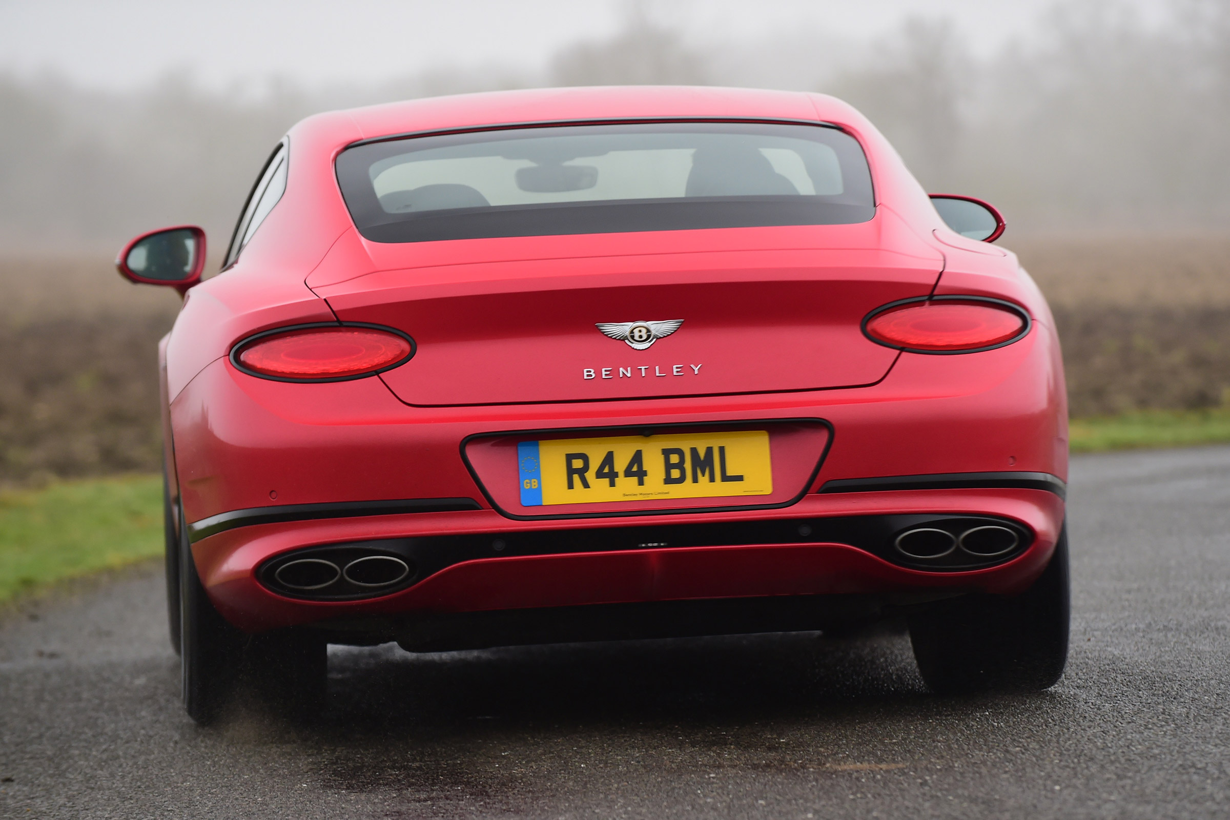 Bentley Continental GT V8 - rear cornering