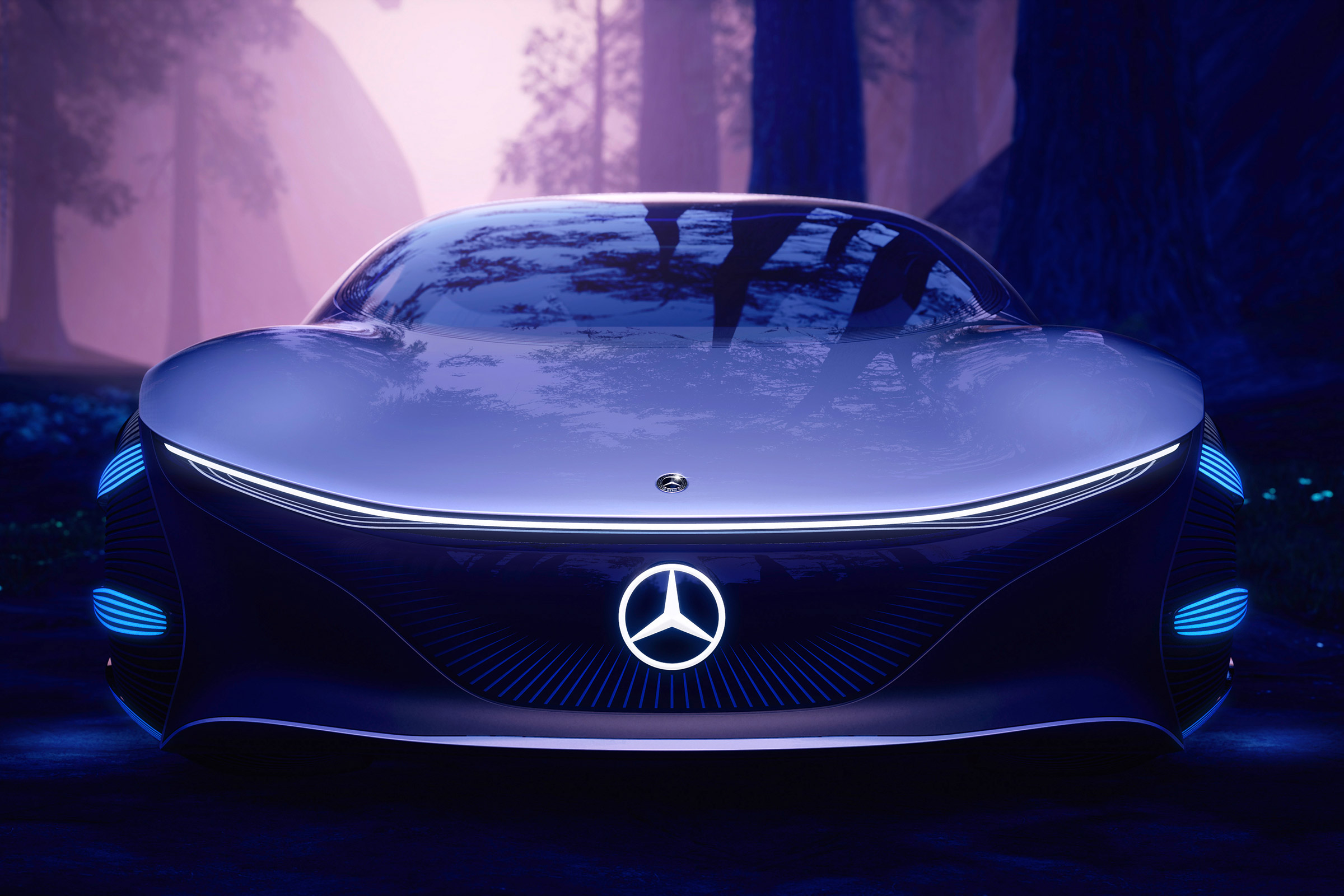 Mercedes Vision AVTR concept - full front