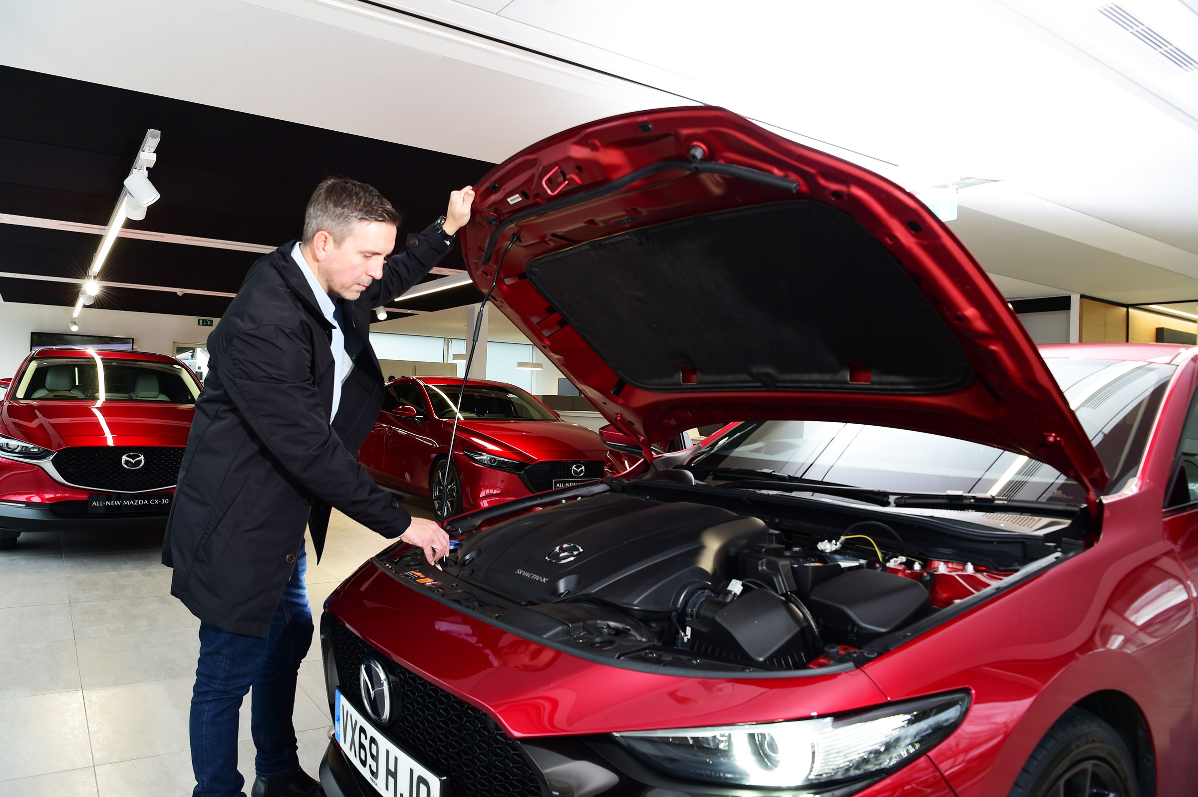Mazda 3 Skyactiv-X long termer - first report engine