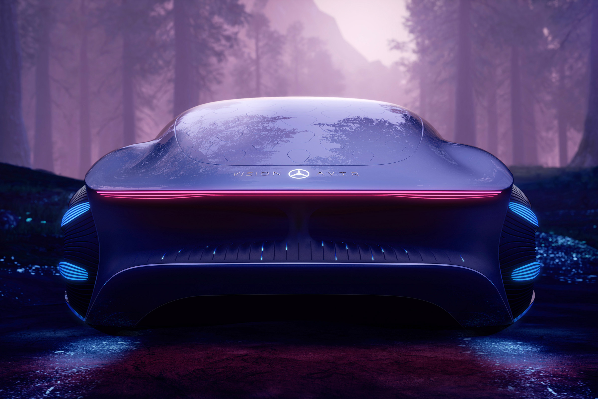 Mercedes Vision AVTR concept - full rear