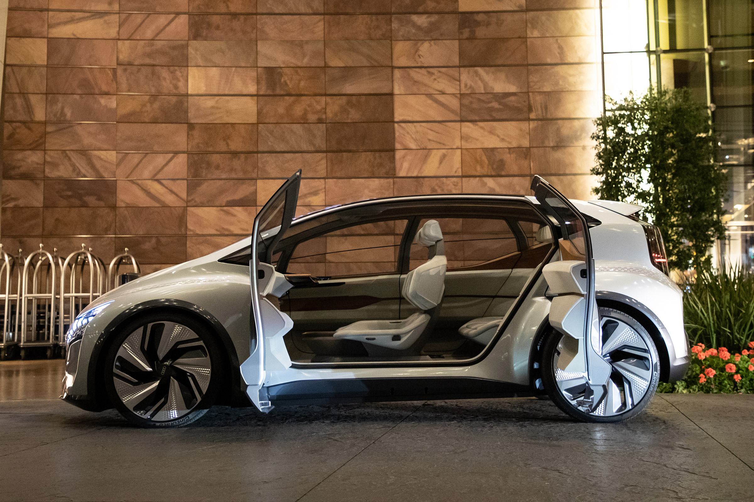 Audi AI:ME concept - doors open