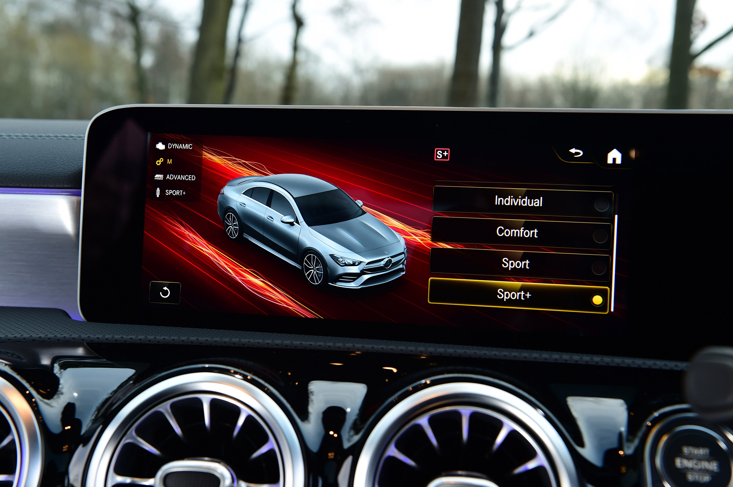 Mercedes-AMG CLA 35 - drive mode