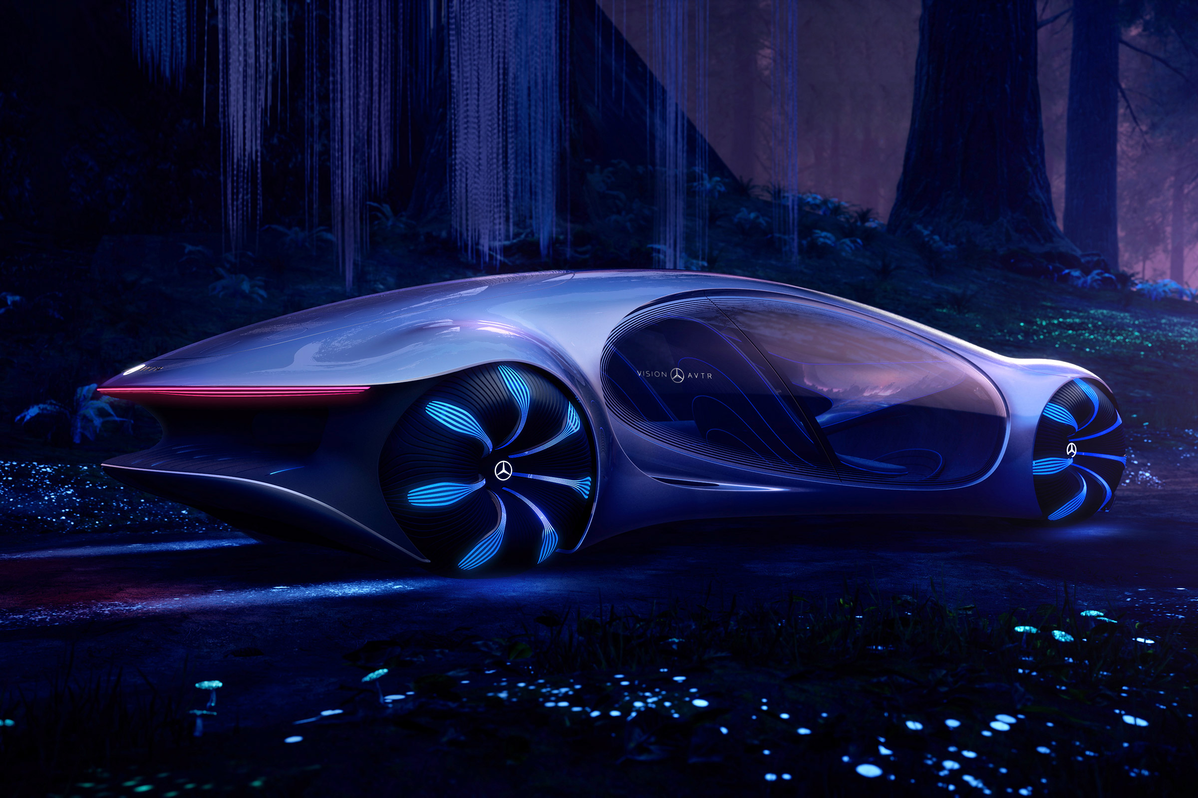 Mercedes Vision AVTR concept - rear/side