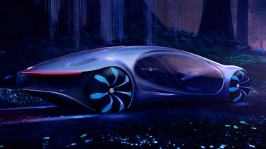 Mercedes Vision AVTR concept - rear/side