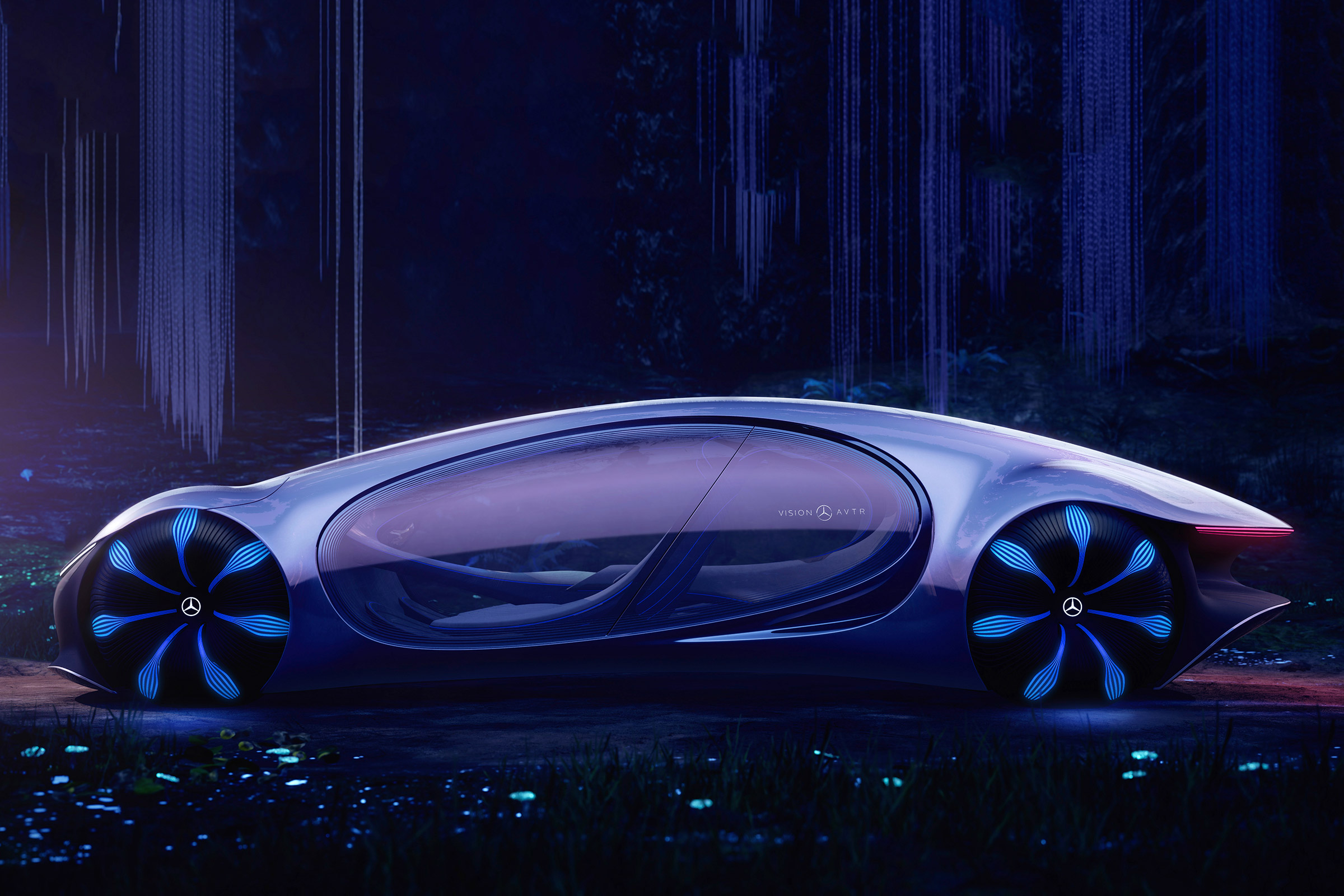 Mercedes Vision AVTR concept - side static