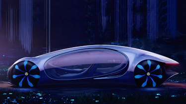 Mercedes Vision AVTR concept - side static