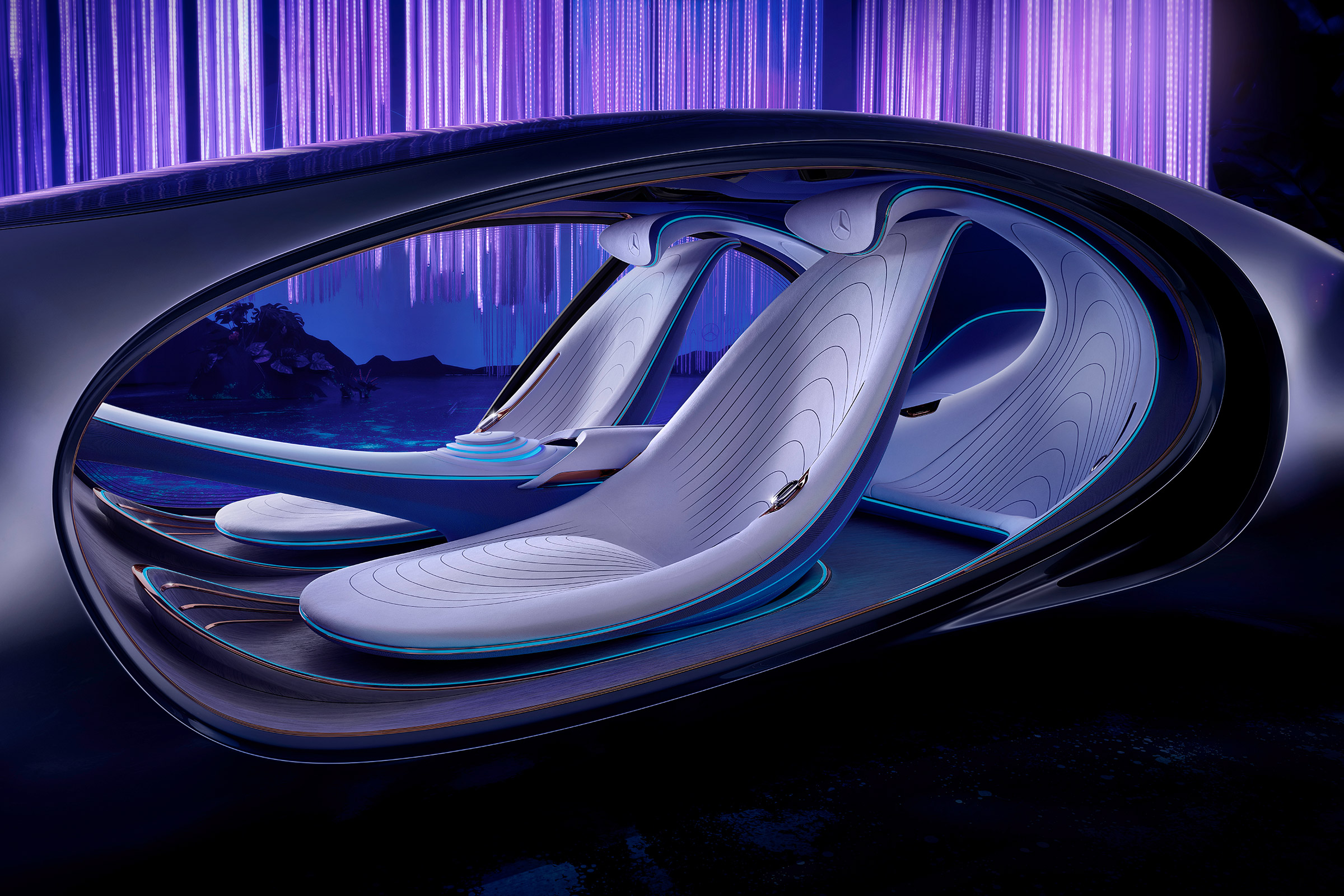 Mercedes Vision AVTR concept - seats