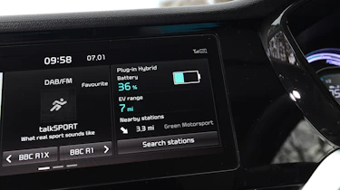 Kia Niro PHEV - battery status