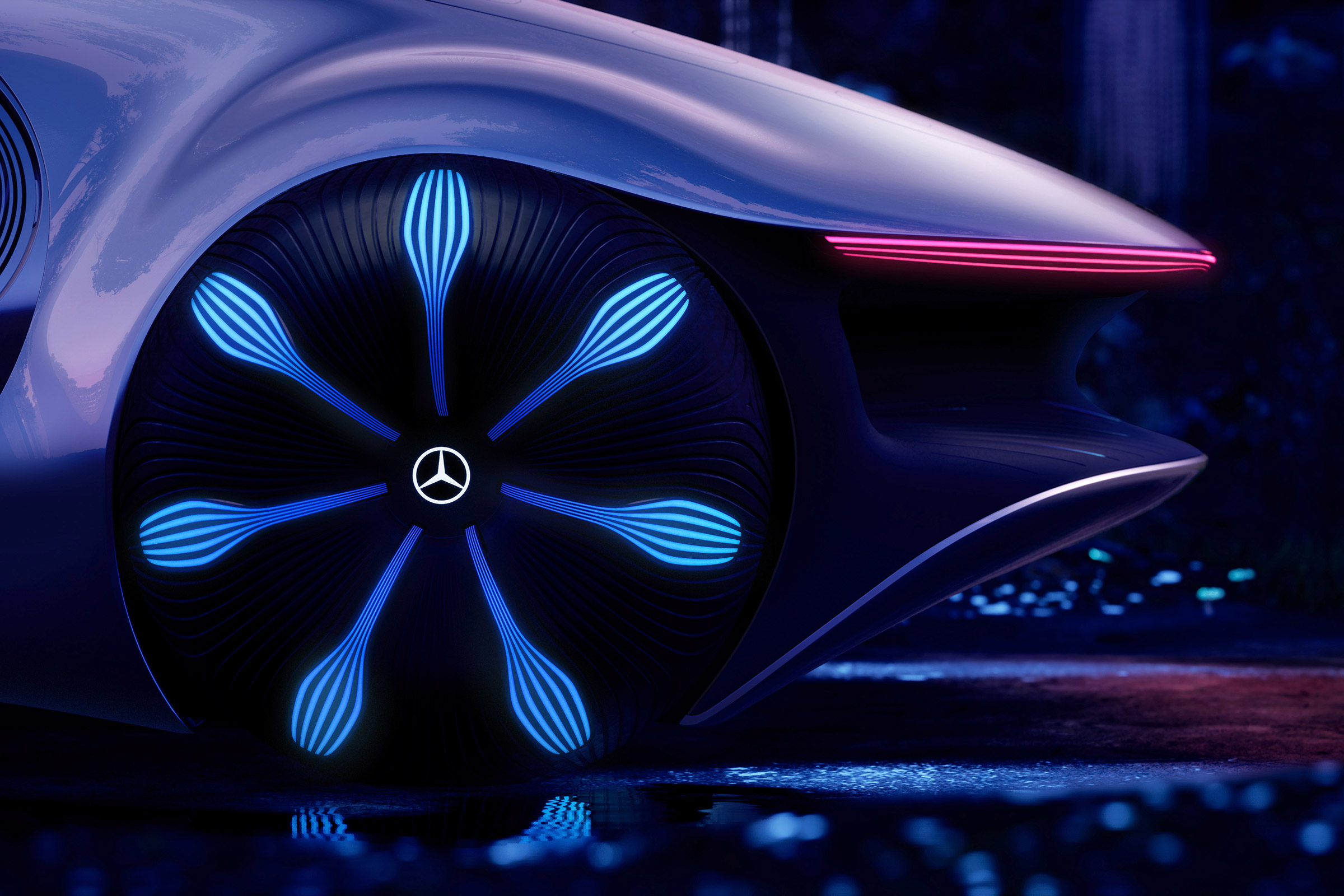 Mercedes Vision AVTR concept - wheel