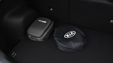 Kia Niro PHEV - charging cable storage