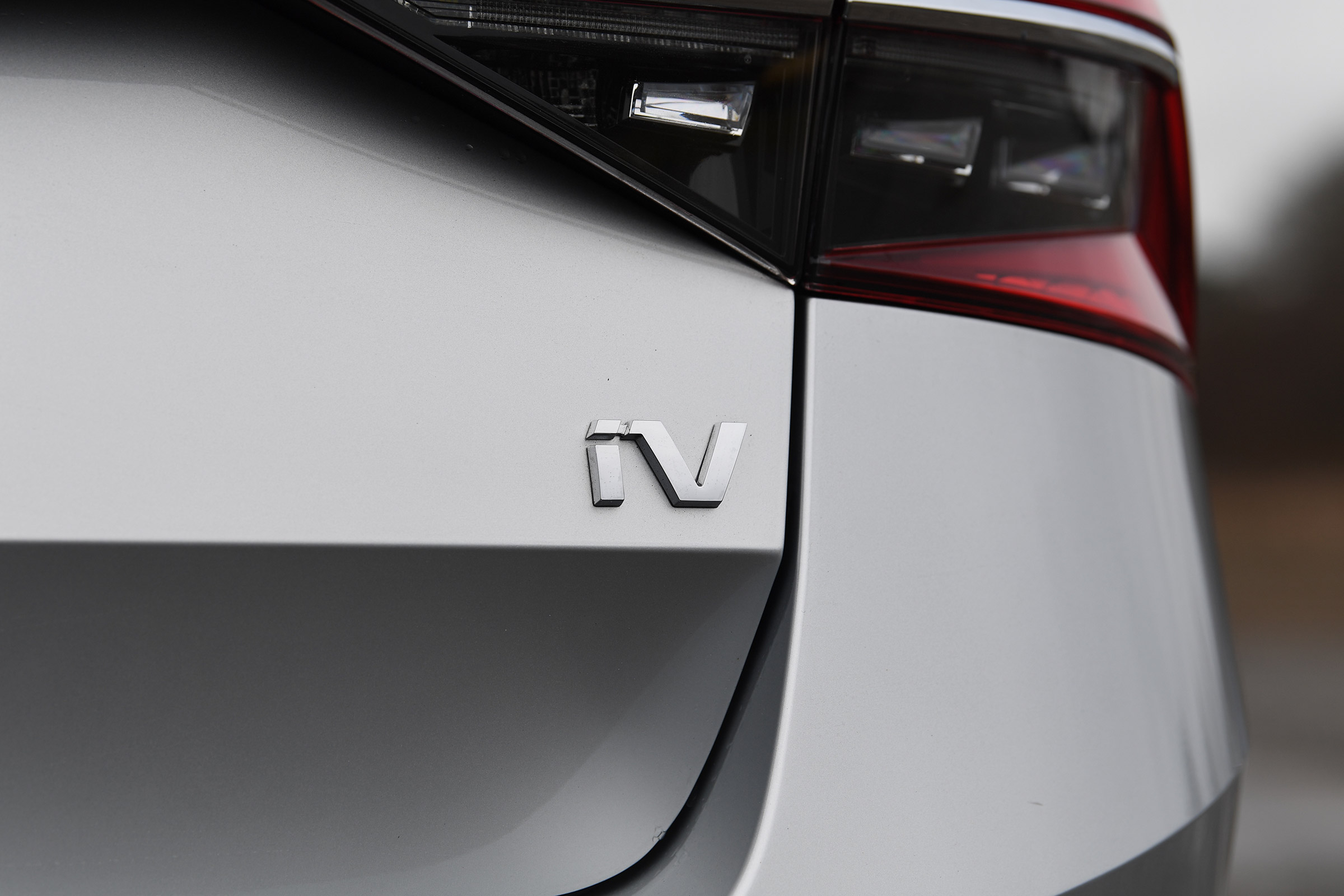 Skoda Superb iV Estate - iV badge