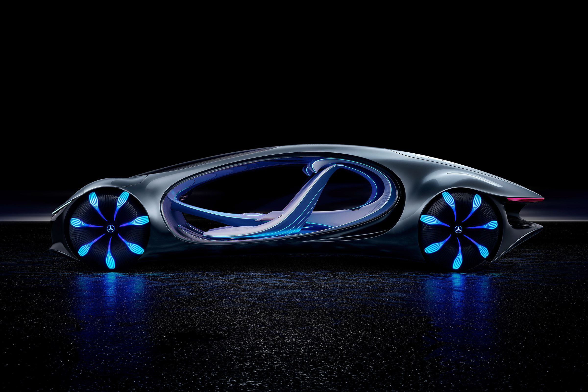 Mercedes Vision AVTR concept - side studio