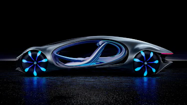 Mercedes Vision AVTR concept - side studio