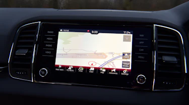 Skoda Karoq - sat-nav