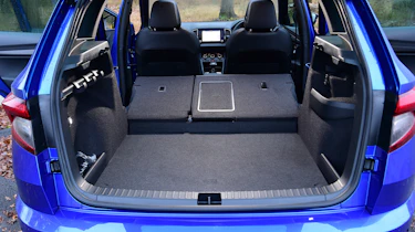 Skoda Karoq - boot seats down